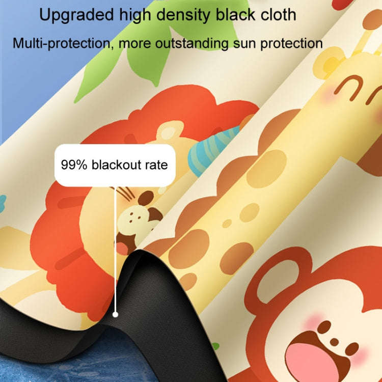 Suction Cup Car Sunshade Children Rear Side Window Insulation Sunscreen Cartoon Car Curtain, Styl...