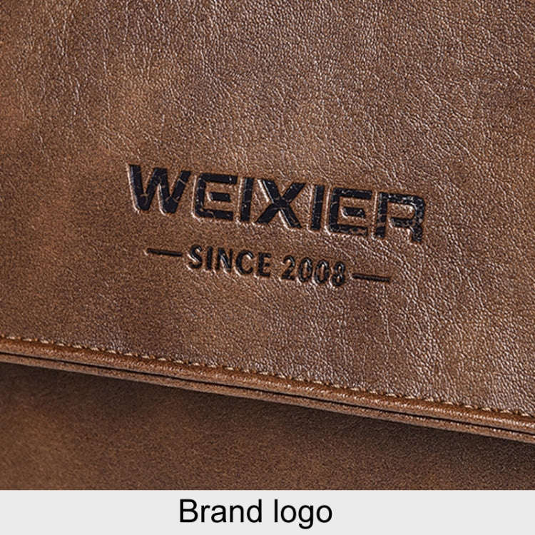 WEIXIER D514 Men Crossbody Waterproof Single Shoulder Bag Large Capacity Commuter Messenger Backp...