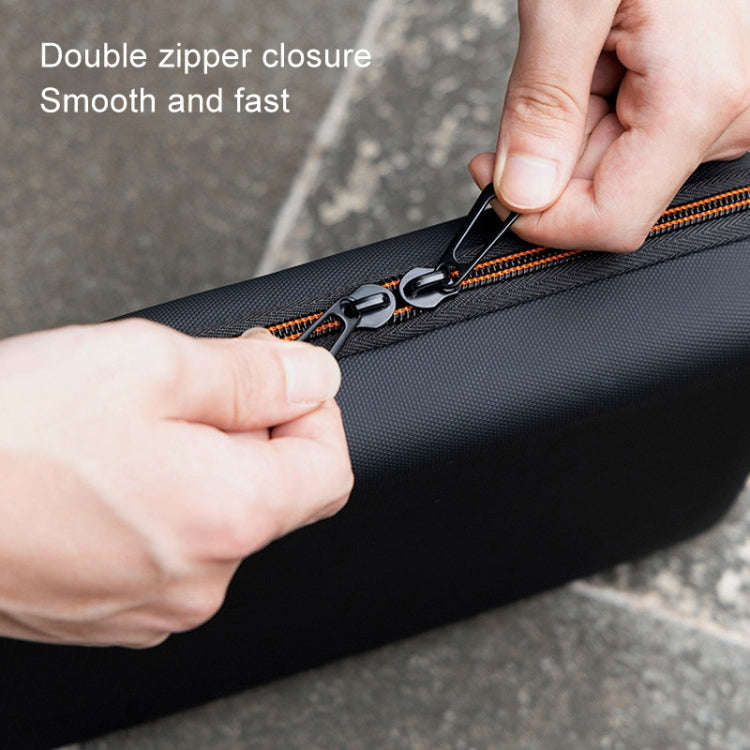 Cwatcun H91 Medium Sports Camera Case Portable Waterproof EVA Digital Camera Storage Bag(Black)