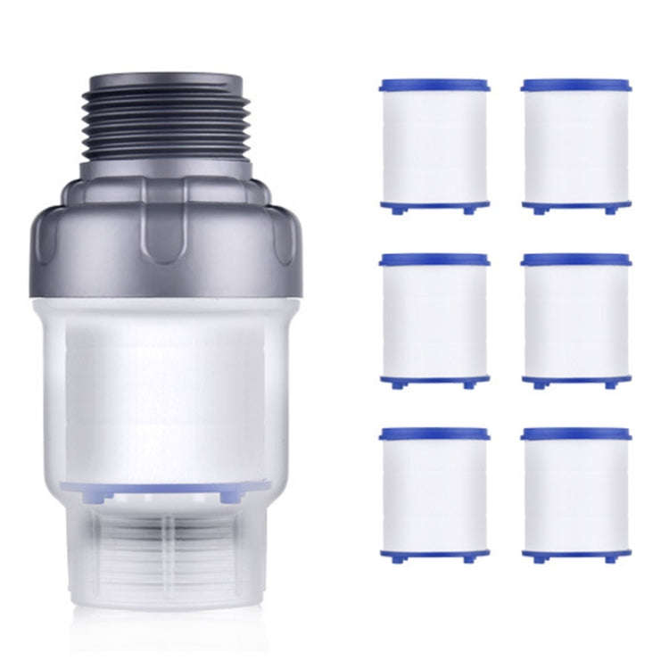 Household Washing Machine Electrical Water Heater Water Purification Filter With 6 Cartridges, St...