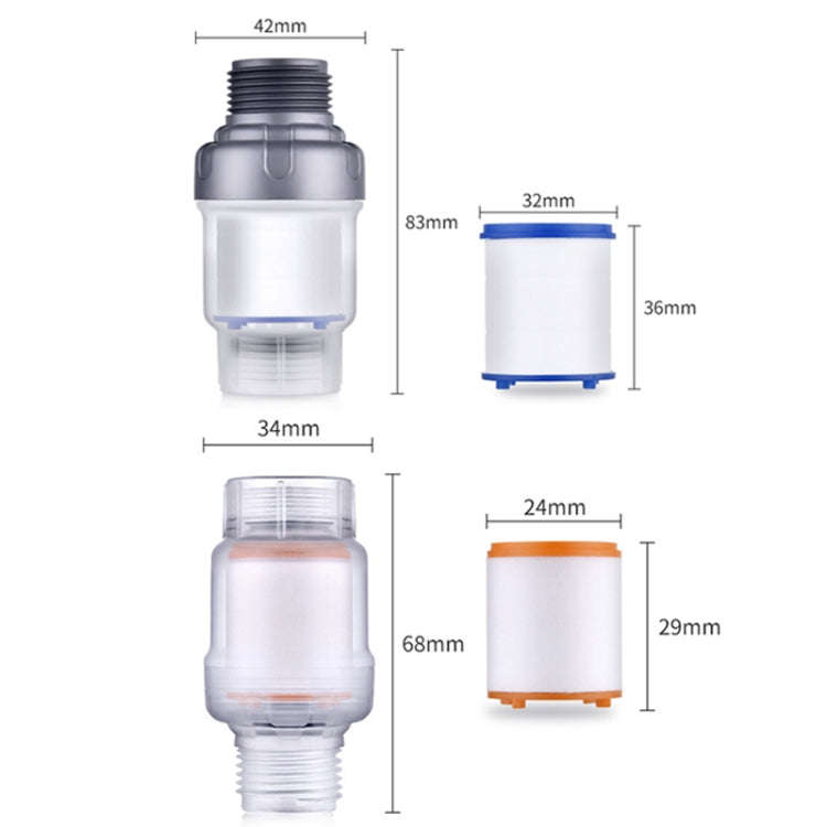 Household Washing Machine Electrical Water Heater Water Purification Filter With 6 Cartridges, St...