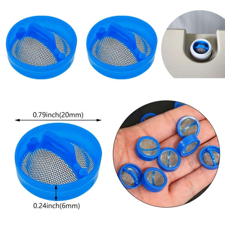2pcs Universal Automatic Washing Machine Water Inlet Valve Port Stainless Steel Filter