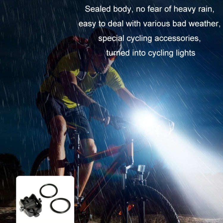Mini Type-C Rechargeable Outdoor Keychain Light Flashlight(Lamp Head Rotatable White)