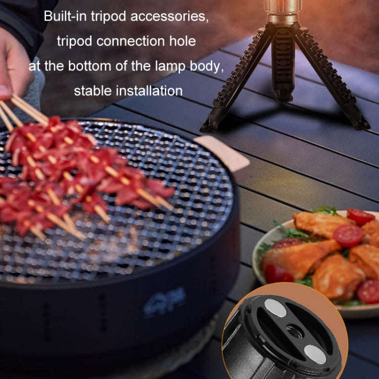 3 in 1 LED Mosquito Repellent Camping Light Magnetic Outdoor Tent Light(W8122 Black)