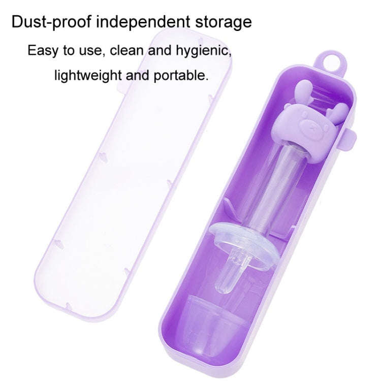 Children Cartoon Medicine Feeder Portable Dropper Baby Water And Liquid Feeder(Yellow)