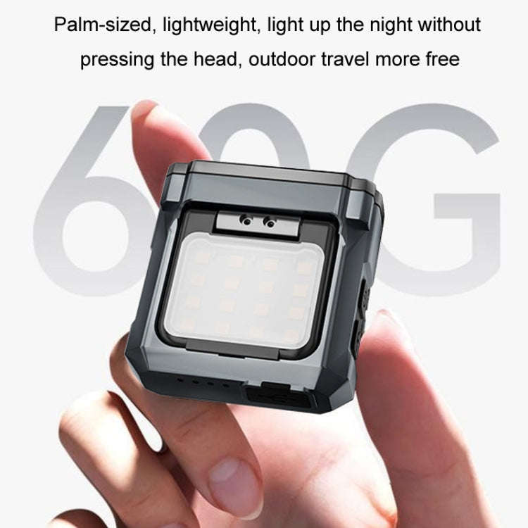 Clip Cap USB Charging Outdoor Induction LED Headlight, Style: Three-use Stepless Dimming C Type