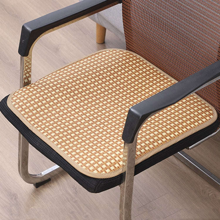 Summer Office Seat Cushion Chair Pad Double Thickened Cooling Mat Home Sofa Cushion, Size: 35x35c...