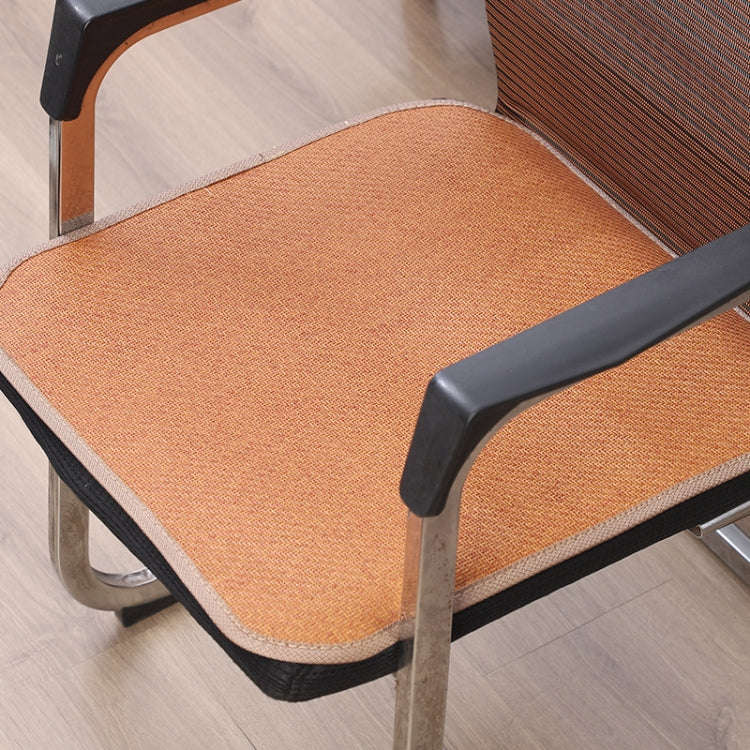 Summer Office Seat Cushion Chair Pad Double Thickened Cooling Mat Home Sofa Cushion, Size: 45x45c...