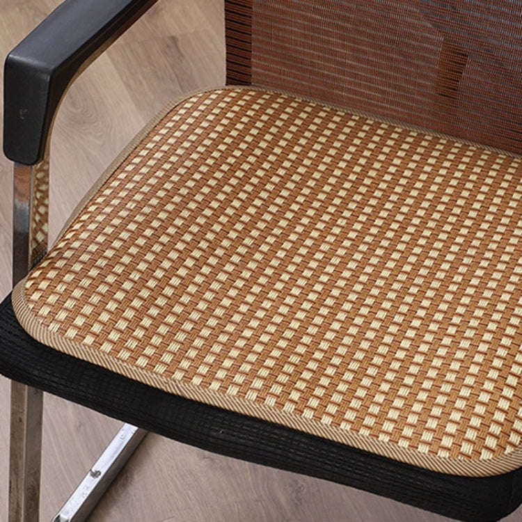 Summer Office Seat Cushion Chair Pad Double Thickened Cooling Mat Home Sofa Cushion, Size: 35x35c...