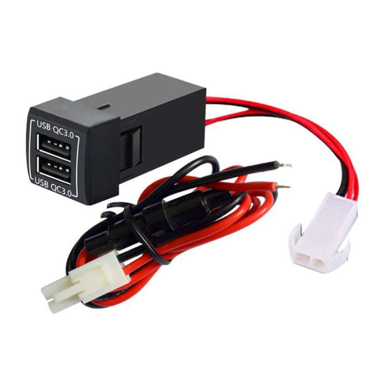 For Toyota Corolla / Levin / Avalon / Prado / Wildlander / Camry Dual-USB Modified Car Charger, M...