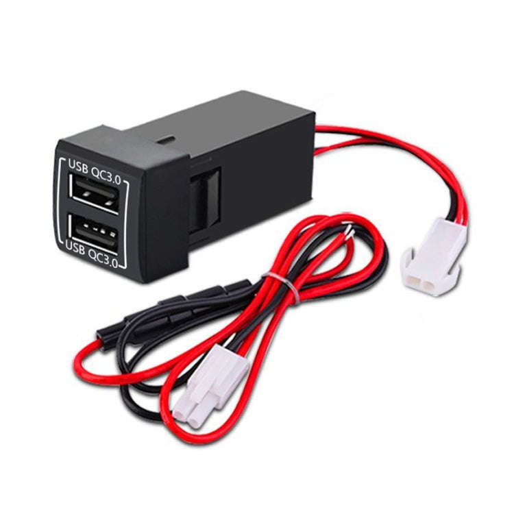 For Toyota Corolla / Levin / Avalon / Prado / Wildlander / Camry Dual-USB Modified Car Charger, M...