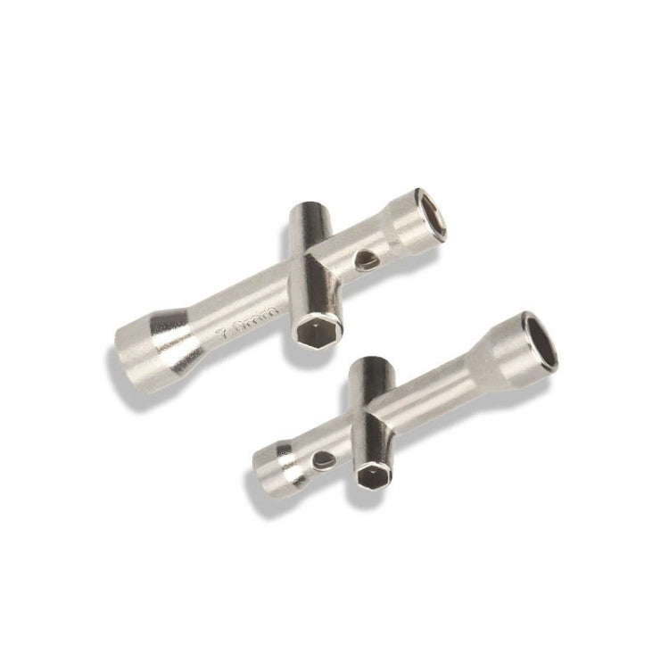 2pcs 3D Printer Cross Wrench Mini Socket M2/M2.5/M3/M4 Screw Nut Tool