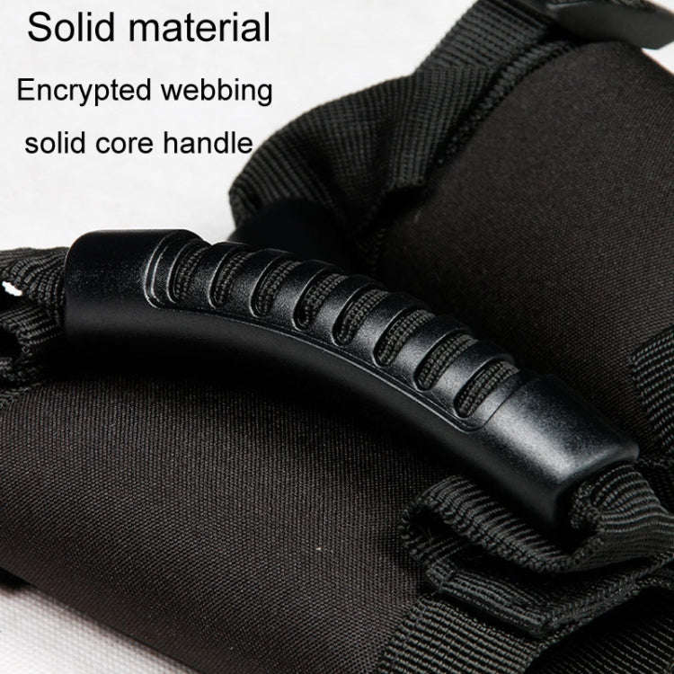 UTV Beach Bike Conversion Car Handle Rope Polaris RZR Non-Slip Handrail(Black)