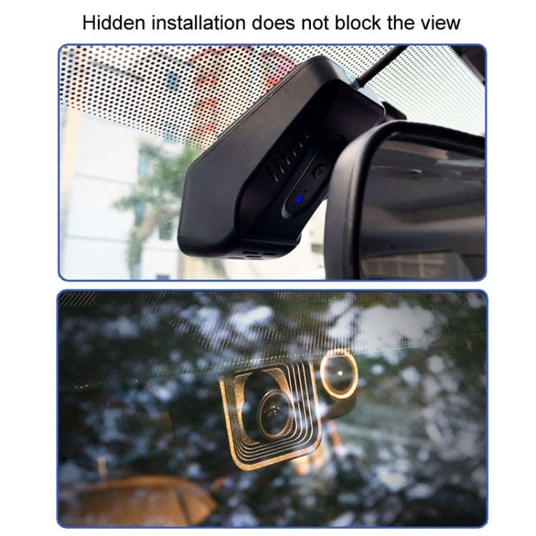 Android ADAS HD Night Vision 1080P USB Driving Recorder, Model: Single Lens WIFI Version(32G Memo...