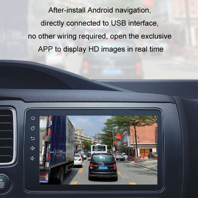 Android ADAS HD Night Vision 1080P USB Driving Recorder, Model: Single Lens WIFI Version(32G Memo...