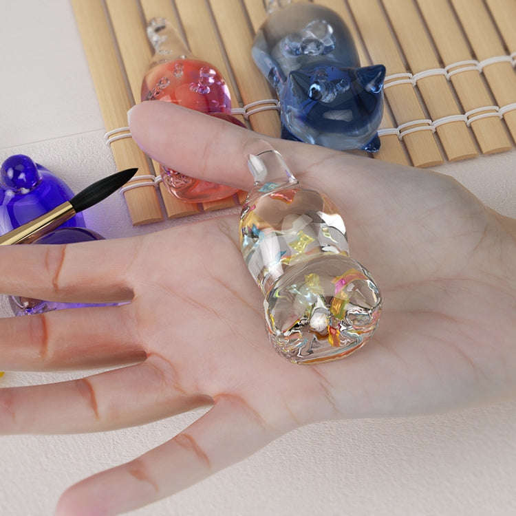 Cats Back Epoxy Resin Molds for Keychain Bag Pendant Pen Holder Mould