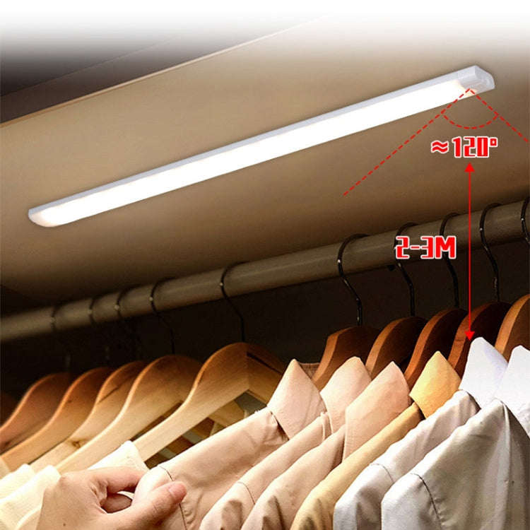 10cm LED Human Sensor Emergency Light USB Tri-color Dimmable Cabinet Lamp