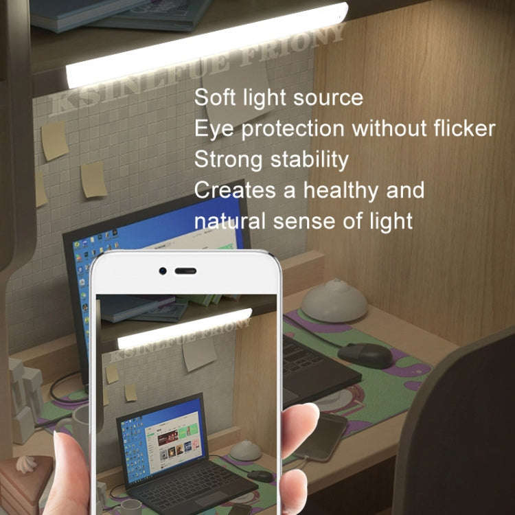 20cm LED Human Sensor Emergency Light USB Tri-color Dimmable Cabinet Lamp