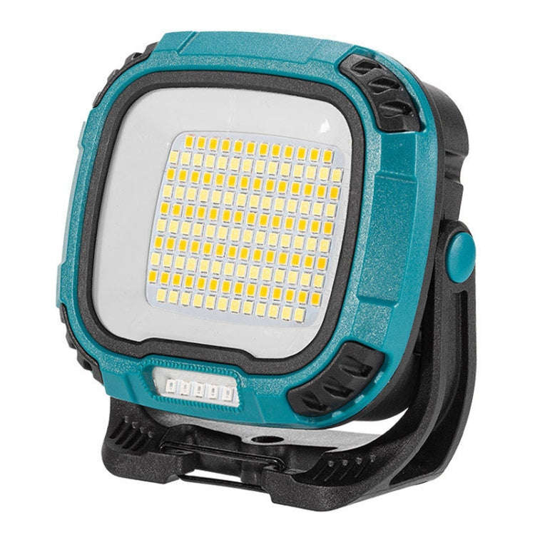 COB Work Lilight Type-C Charging Outdoor Lighting Floodlight(W892-1 Blue Without Battery)