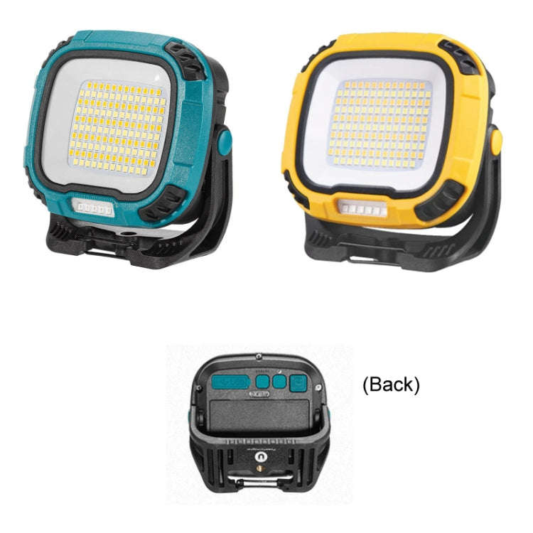 COB Work Lilight Type-C Charging Outdoor Lighting Floodlight(W892-1 Blue Without Battery)