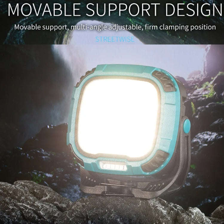 COB Work Lilight Type-C Charging Outdoor Lighting Floodlight(W892-1 Blue Without Battery)