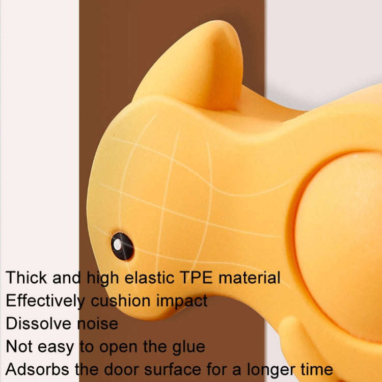 Children Safety Door Resistor Silicone Cartoon Anti-Pinch Door Stopper, Style: Rabbit