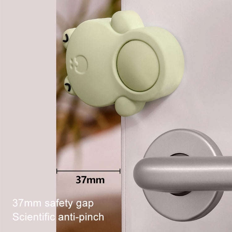 Children Safety Door Resistor Silicone Cartoon Anti-Pinch Door Stopper, Style: Frog