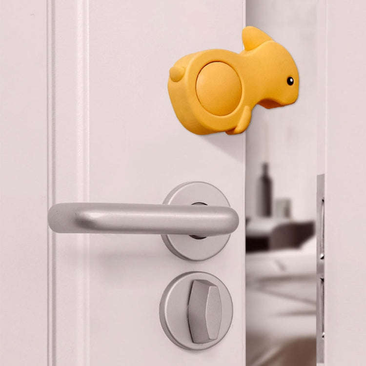 Children Safety Door Resistor Silicone Cartoon Anti-Pinch Door Stopper, Style: Frog