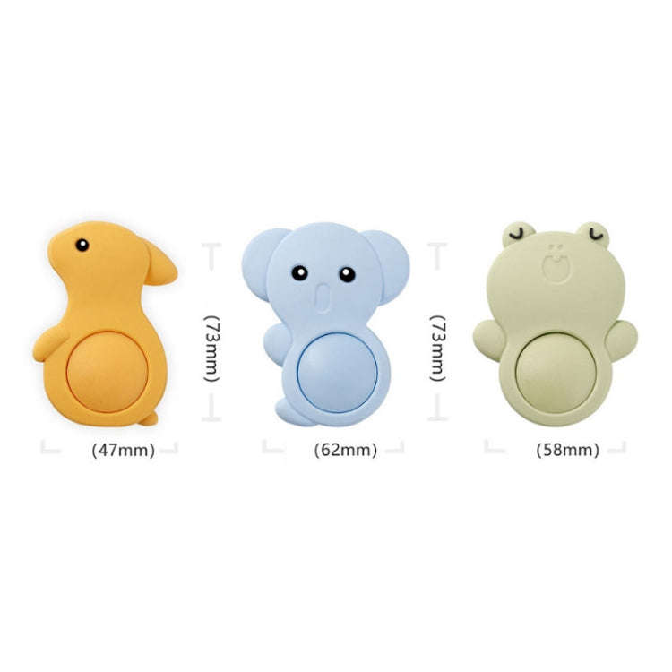 Children Safety Door Resistor Silicone Cartoon Anti-Pinch Door Stopper, Style: Frog