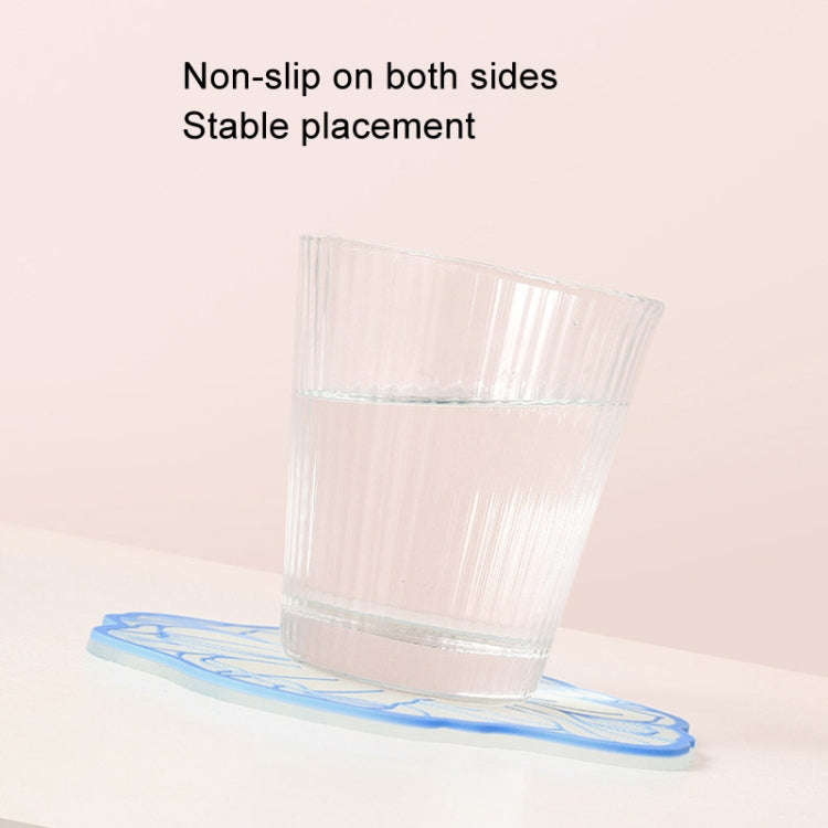 19cm Simple Heat Insulation Anti-Scald Table Mat Anti-Slip Oil Resistant Easy Clean Bowl Coaster(...