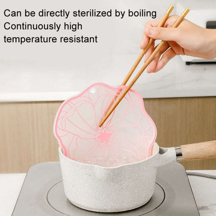 19cm Simple Heat Insulation Anti-Scald Table Mat Anti-Slip Oil Resistant Easy Clean Bowl Coaster(...