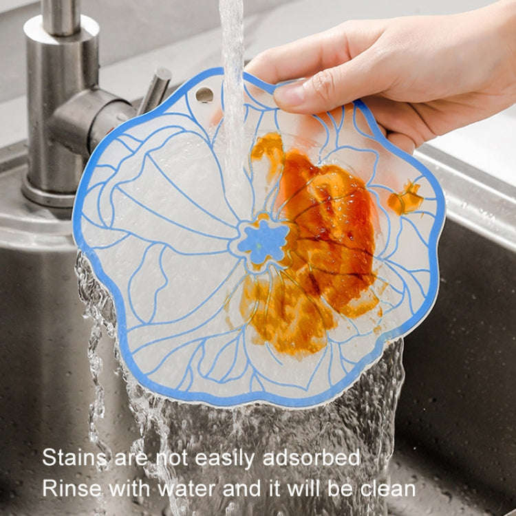 15cm Simple Heat Insulation Anti-Scald Table Mat Anti-Slip Oil Resistant Easy Clean Bowl Coaster(...