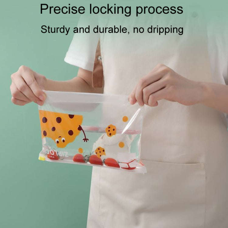 Large 15pcs / Box Household Food Sealing Storage Bag Refrigerator Zipper Fresh Pocket