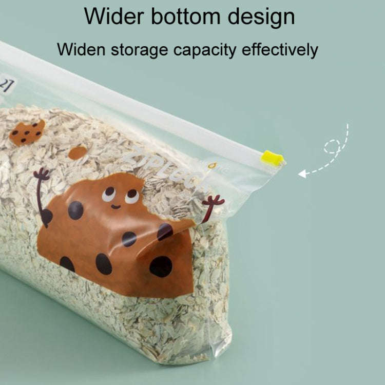 Medium 20pcs / Box Household Food Sealing Storage Bag Refrigerator Zipper Fresh Pocket