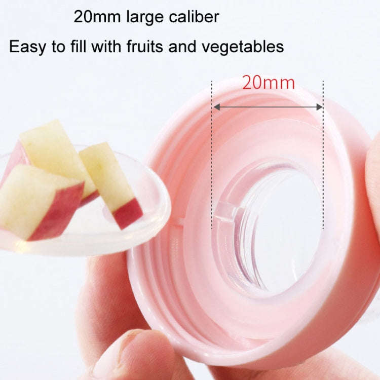 Portable Dual-purpose Baby Food Feeding Spoon Fruit Vegetable Silicone Feeding Pacifier Bottle(Na...