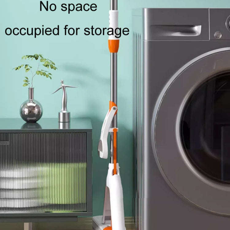 Household Water Absorbent Telescopic Pole Mop Lazy Hands-Free Folding Mop, Style: 35cm+1 Cotton H...