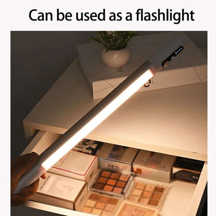 Rechargeable Under Cabinet LED Motion Sensor Night Light with Digital Display 2000mAH(Silver)