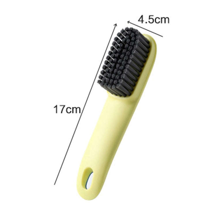 Long-Handed Soft Shoe Brush Contrasting Color Laundry Brush Does Not Hurt Shoe Home Clean Brush S...