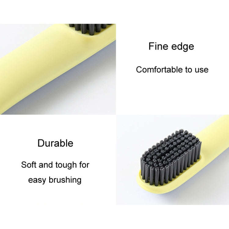 Long-Handed Soft Shoe Brush Contrasting Color Laundry Brush Does Not Hurt Shoe Home Clean Brush S...
