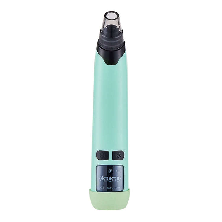 KS-X007 Electric Heating Hot Compress Pore Cleaner Home Facial Blackhead Acne Remover(Green)
