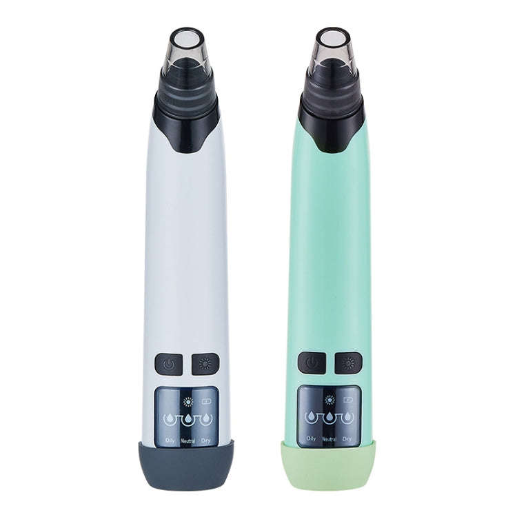 KS-X007 Electric Heating Hot Compress Pore Cleaner Home Facial Blackhead Acne Remover(Green)