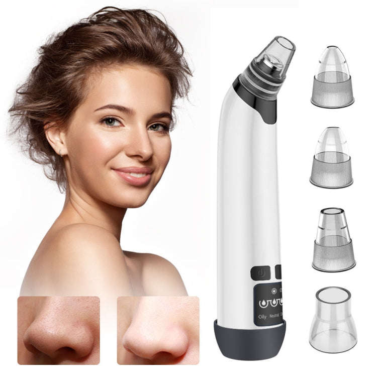 KS-X007 Electric Heating Hot Compress Pore Cleaner Home Facial Blackhead Acne Remover(Green)