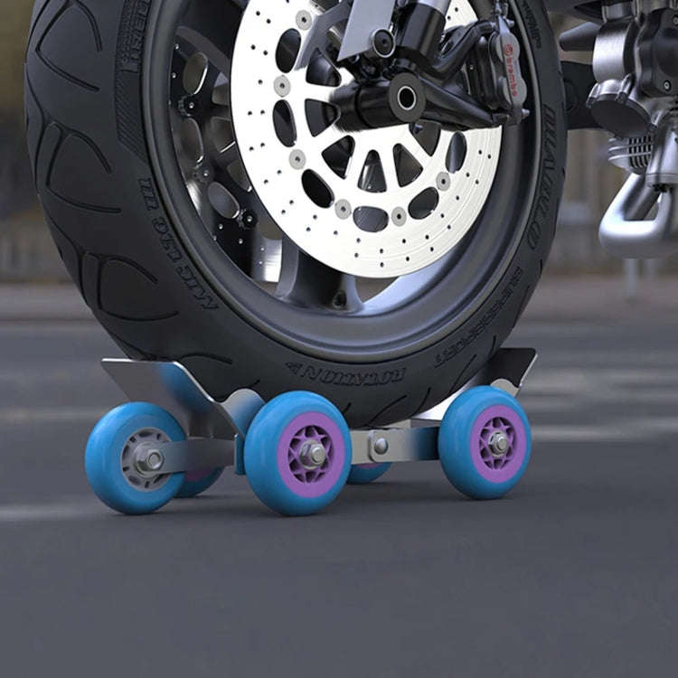 Motorcycle Moving Trailer Device Flat Tire Booster Emergency Electric Vehicle Tractor, Color: Black