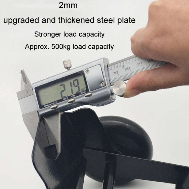Motorcycle Moving Trailer Device Flat Tire Booster Emergency Electric Vehicle Tractor, Color: Black