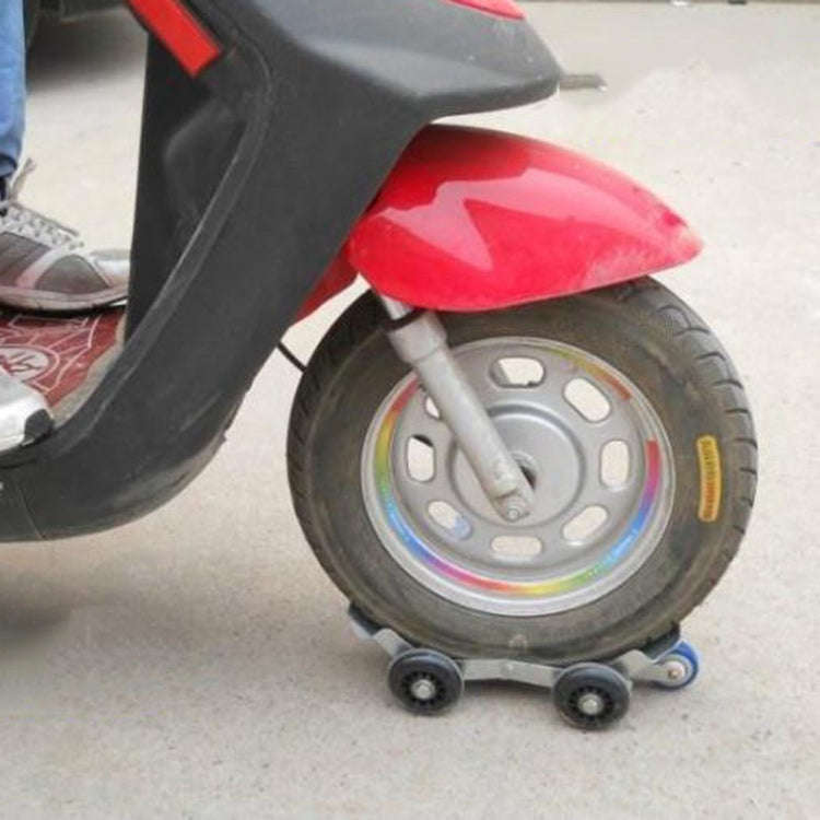 Motorcycle Moving Trailer Device Flat Tire Booster Emergency Electric Vehicle Tractor, Color: Black
