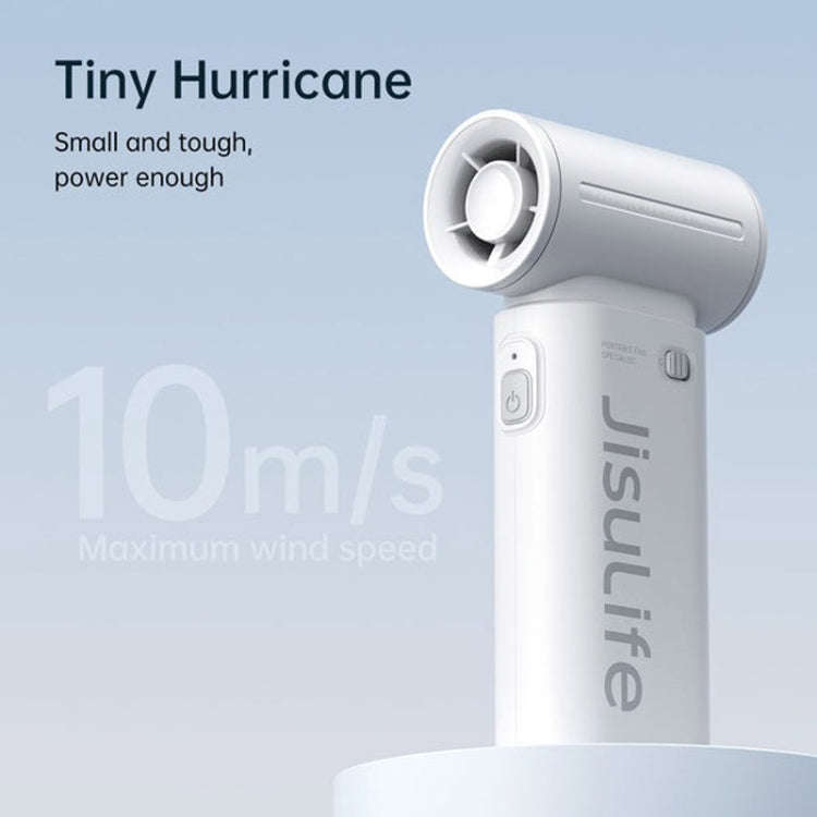 JisuLife High Speed Handheld Small Fan Mini Portable USB Rechargeable Desktop Cooling Electric Fa...