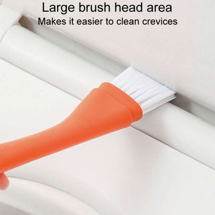 Household Windows Cleaning Crevice Brush Door And Window Crevice Brush Set(Green)