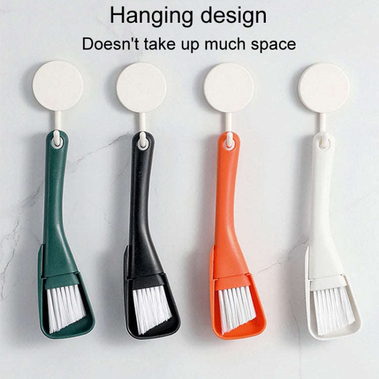Household Windows Cleaning Crevice Brush Door And Window Crevice Brush Set(Orange)