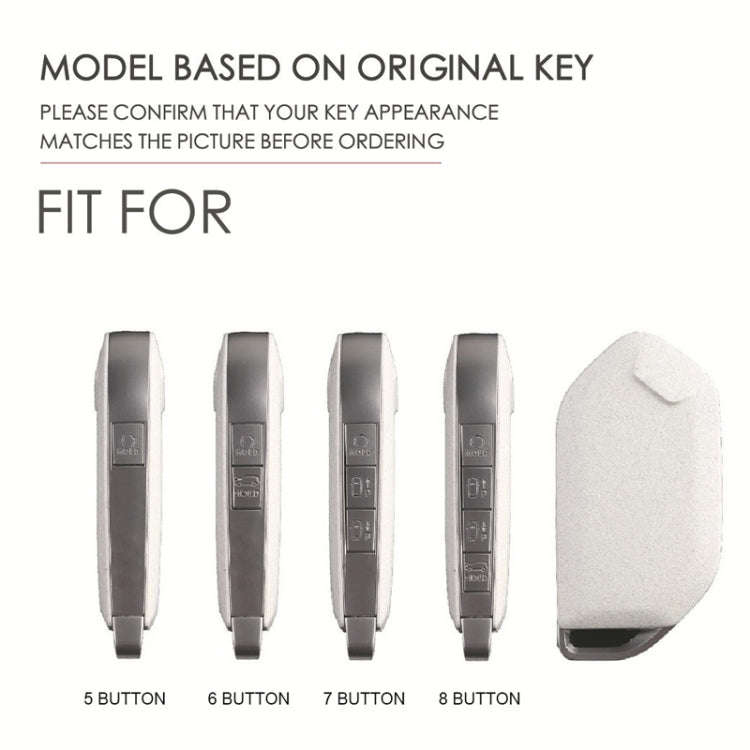For Kia 2024 Hallmo Car Key Protective Cover, Color: 5 Keys Blue