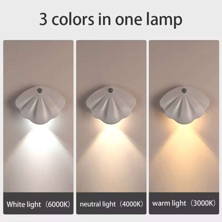 Magnetic Motion Sensor Wall Lamp Rechargeable LED House Number Light PRO Version 1200mAh(Black)